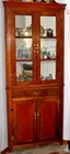 Pine Corner Cabinet