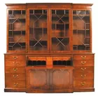 George III Breakfront Secretaire