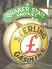 STERLING GAS GLOBE - Mike Charnego Auctioneers