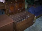 113  Tool chest ornate lid