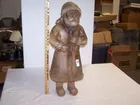 115  folk art carved santa