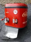 vintage dispenser-  Drink Coca-Cola