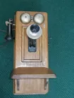 Oak wall phone