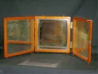 Lot# 200 - Antique shaving mirror