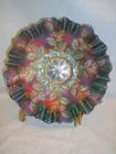 Lot# 218 - Fenton 8-ruffle bowl