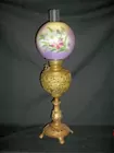 Lot# 114 - Gone with the wind lamp