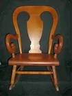 Lot# 186 - Tell City Maple rocker
