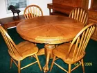 Wood dinette - Merritt Family Auctions