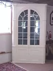Ptd. Corner Cupboard