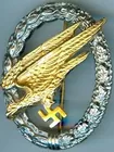 WWII GERMAN LUFTWAFFE PARATROOPER BADGE