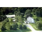 Aerial view of property