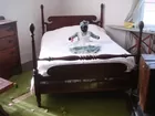 MAHOGANY 4 POSTER BED