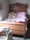 NICE OAK Hi- BACK BED