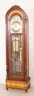 HERSCHEDE MAHOGANY TALL CASE DOME TOP CLOCK