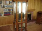 Pulaski curved glass curio