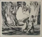 Alfred Hutty (SC, 1877-1954), Deep South,