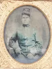 Confederate 1/6 Plate Ruby Ambrotype