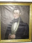 Oil painting-back signed