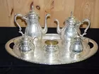 Prelude Sterling Silver Tea Service Set