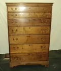 Chippendale Tall Chest 18th Cent