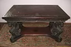 Griffin Cvd Mahogany Partner's Desk