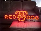 Red Dog Beer Neon
