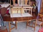 danish modern table & 4