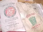 vintage feed sacks