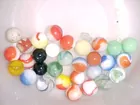 old vintage glass marbles