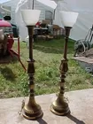 tall brass table lamps