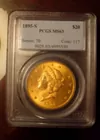 1895 MS65 20$ Gold Coin