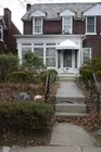2 story brick semi-detached house