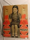 Whistle Cardboard Advertisement 
