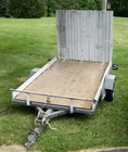 Lyn Liechty Auctions  Lawnmower Trailer