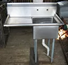 Lyn Liechty Auctions  Stainless Steel Sink