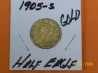 1905-S Eagle $5 gold Merritt Family Auctions