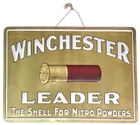 Winchester Leader Embossed Sign