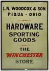 Winchester Store Tin Sign