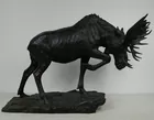 L.F. Nock Moose Bronze