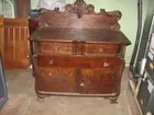 Wood Carved Sideboard
