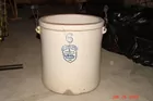 No. 6 Uhl pottery crock