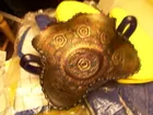blue carnival dish