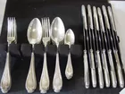 800 European Silver Flatware Set