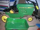 JD pedal tractor & wagon