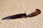 Lile Knife Bowie - Spear Point Stag