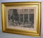 Framed Lithograph Print