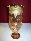 19 Bavarian 14.5in luster vase