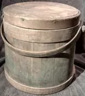 Primitive Firkin Shaker Sugar Bucket