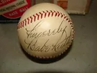 1937 Signed Babe Ruth Sinclair Baseball