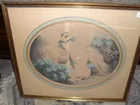 original etching hand colored matt ICART